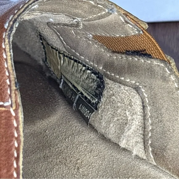 Dr. Martens VTG Brown Leather Unisex Slip-Ons - Picture 9 of 9